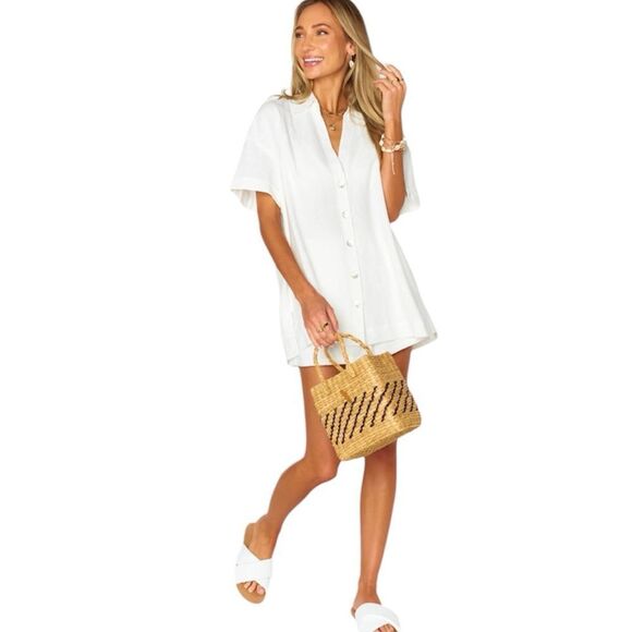 Show Me Your Me Parker Button Down NWOT Size L - Picture 2 of 9